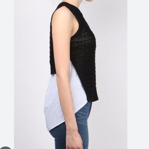 Veronica Beard South Beach layered sleeveless sweater